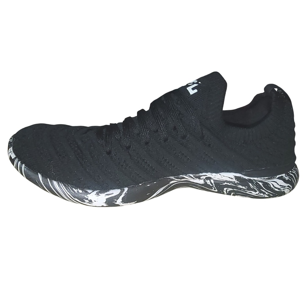 Like New APL Techloom Wave Women Black w Marble sole Athletic Shoes Size 6.5
